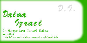 dalma izrael business card